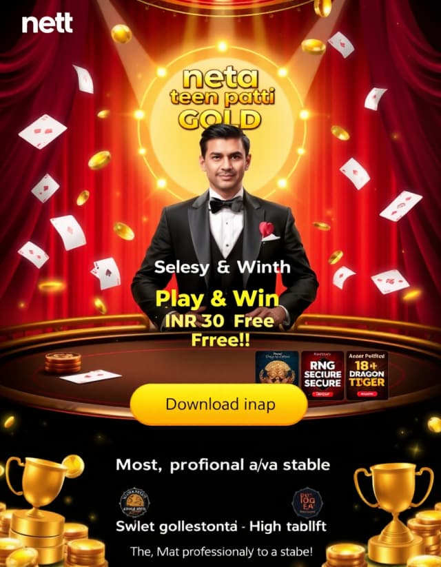 Neta Teen Patti Banner